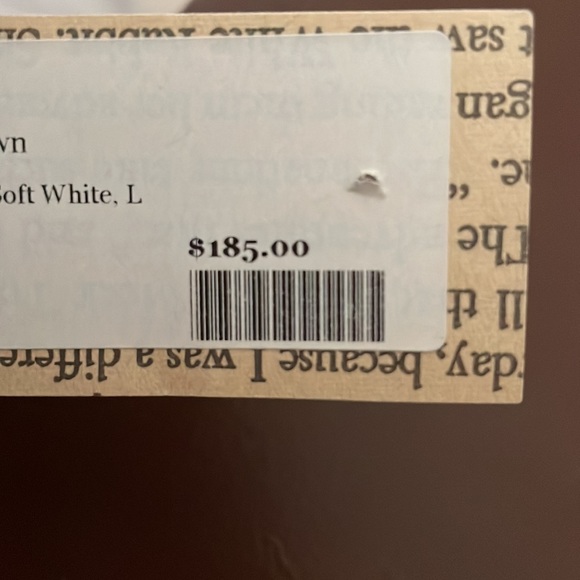 NWT Stewart & Brown white organic cotton button down shirtdress. - Picture 11 of 12